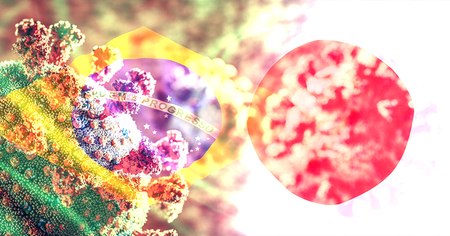 ญี่ปุ่นผวา! พบโควิดสายพันธุ์ใหม่ใน 4 นักเดินทางจากบราซิล ...