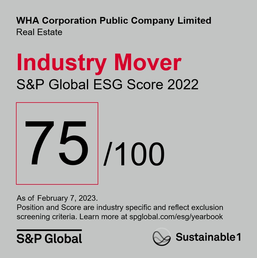 WHA รับบรรจุ "S&P Global Sustainability Yearbook 2023" เด่นด้านพัฒนา ...