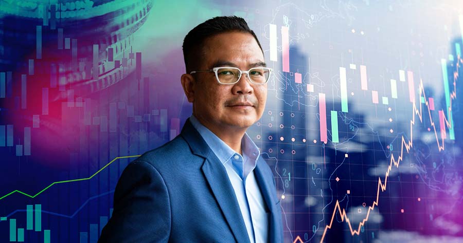 Kanthara recommends investing in SET50 stocks, focusing on growing earnings and high dividends.